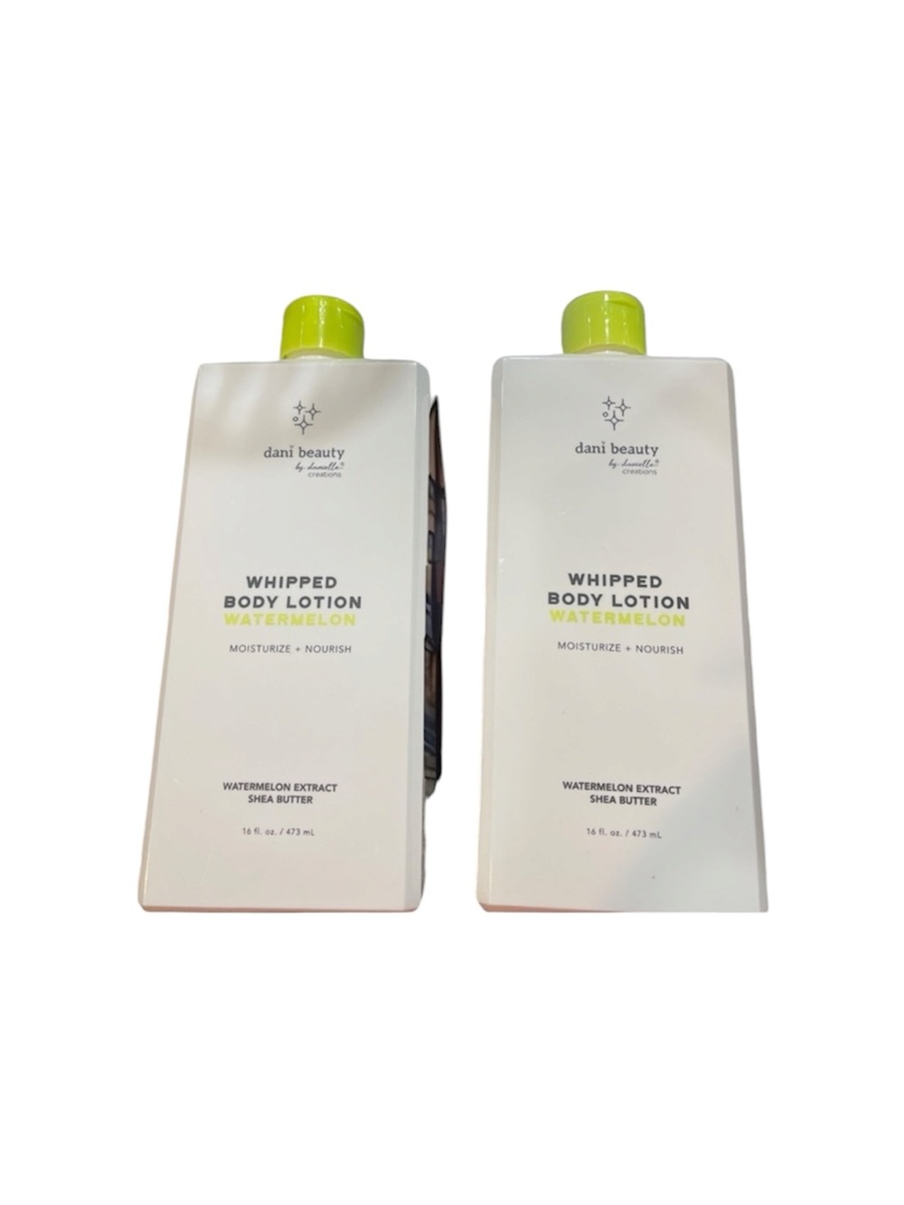Dani Beauty Lotion 2 Pack Whipped Watermelon 16oz each